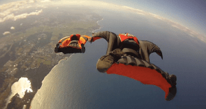 Wingsuit flying, y'all