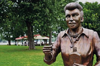Lucille Ball Hometown Statue